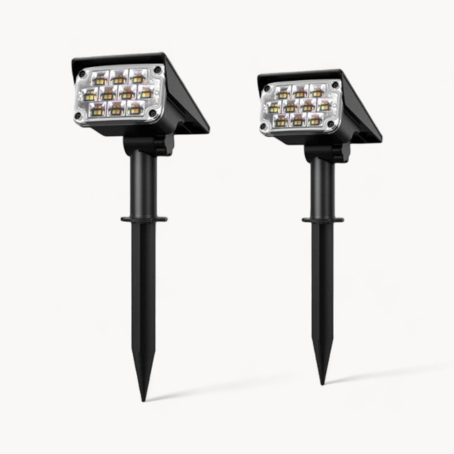 Solar Powered Security Light - Motion Activated Outdoor Garden Spotlight 0