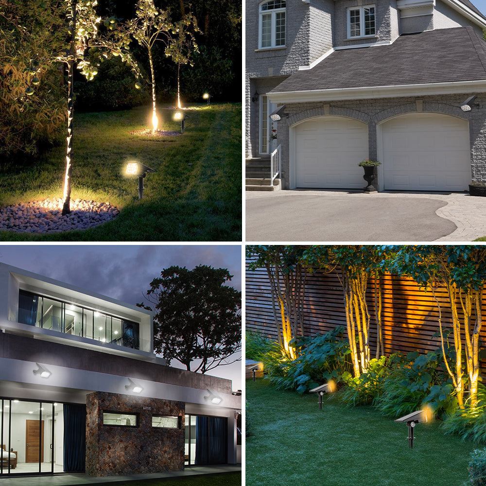 Solar Powered Security Light - Motion Activated Outdoor Garden Spotlight 2