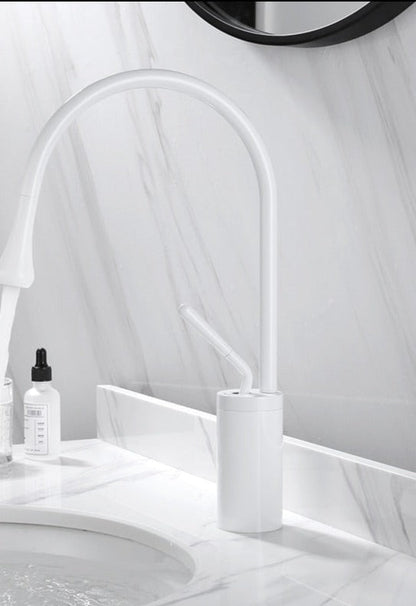SwanFlow | Bathroom Tap – Elegant Swivel Design for Modern Interiors