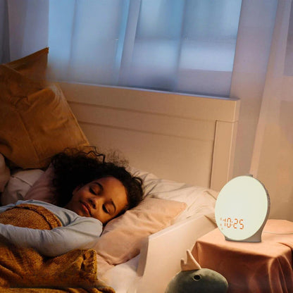 RiseGlow | Sunrise Alarm Clock – Gradual Brightness & Soothing Sounds