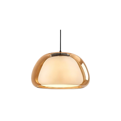 Transparent Glass Pendant Light with Crystal Dome, 120 cm Adjustable Cable - Modern Chandelier for Contemporary Interiors 0