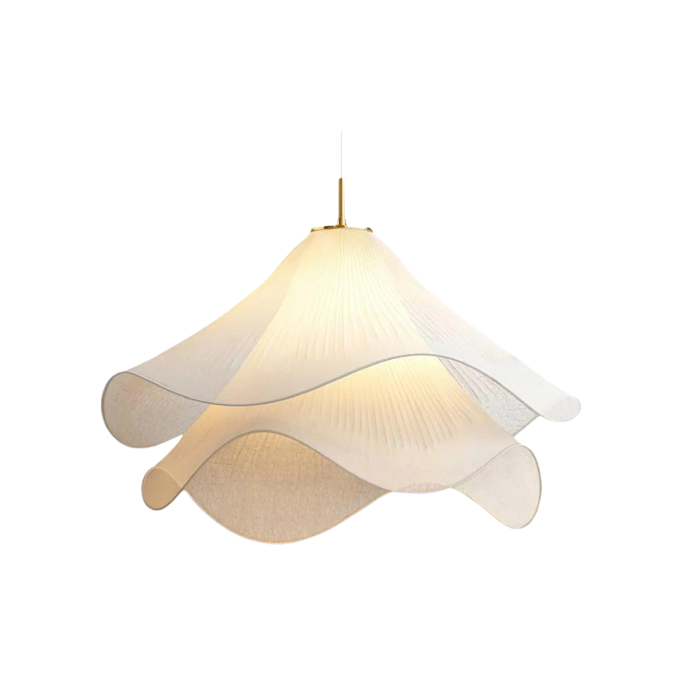 Modern Design Pendant Light with Soft Lighting, Adjustable Length in Black Metal and Opal Glass 0