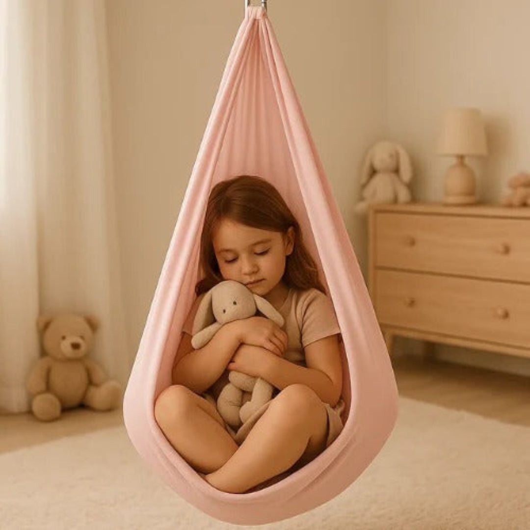 Swingelle - Hanging Pod Swing For Children Decoluxe.co.uk
