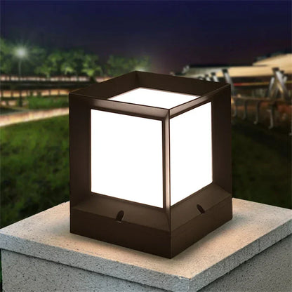 SphereLume | Outdoor Standing Lamp – Elegant Lighting for Gates & Driveways