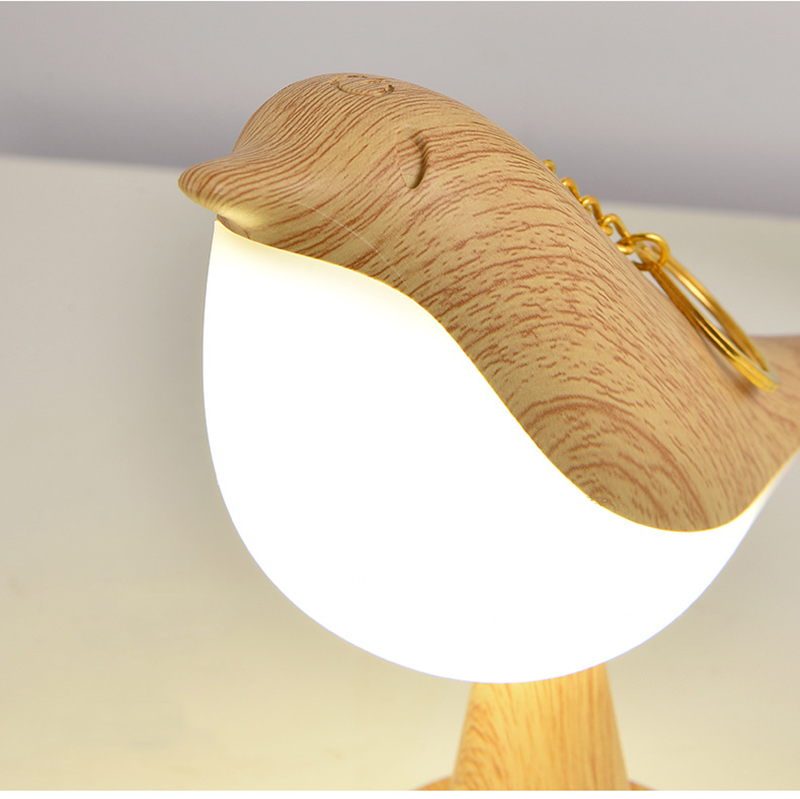 FeatherGlow | LED Night Lamp – Elegant Bird Shape with Touch Light