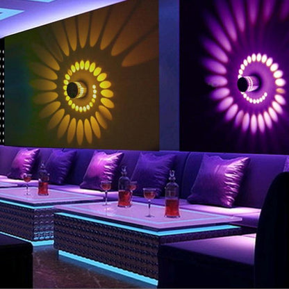 AuraTwist | Ceiling Light – Modern Twisted Design & Remote Control