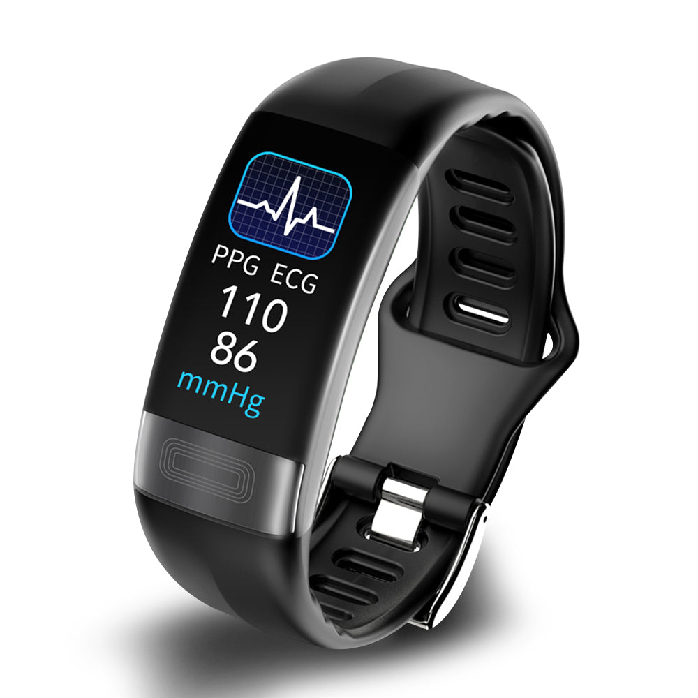 Vitalrix - Slim Fitness Tracker With Health Monitoring Black Decoluxe.co.uk