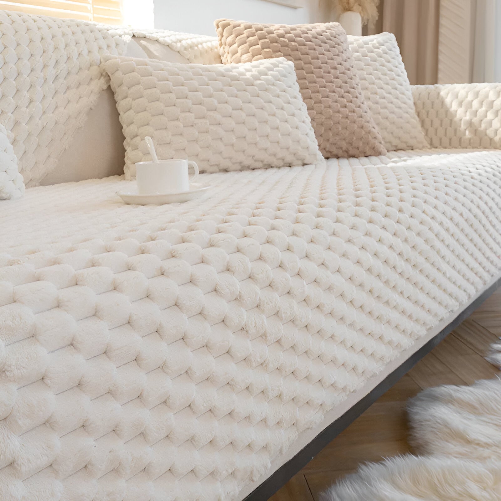 SofaLuxe | Non-Slip Sofa Cushion – Elegant Protection & Comfort