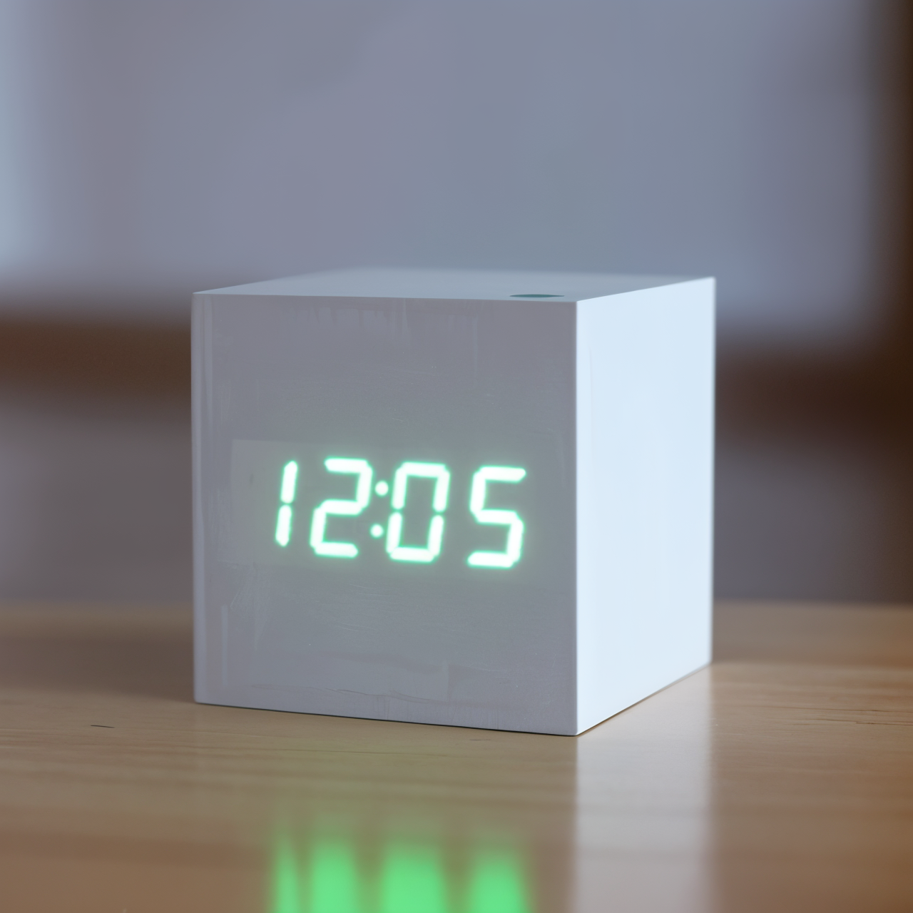 WoodTime | Alarm Clock – Elegant LED Display with Natural Wooden Design