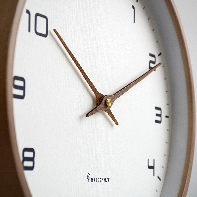 LumeTime | Wall Clock – Refined Nordic Style with Reliable Quartz