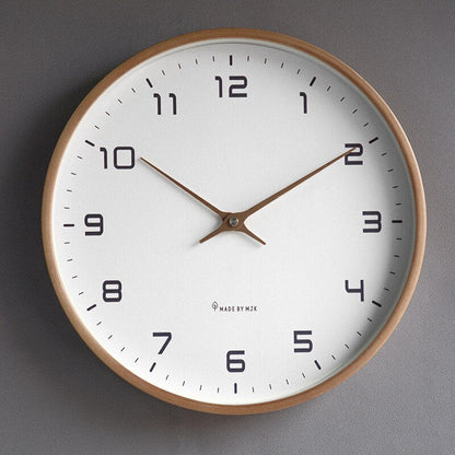 LumeTime | Wall Clock – Refined Nordic Style with Reliable Quartz