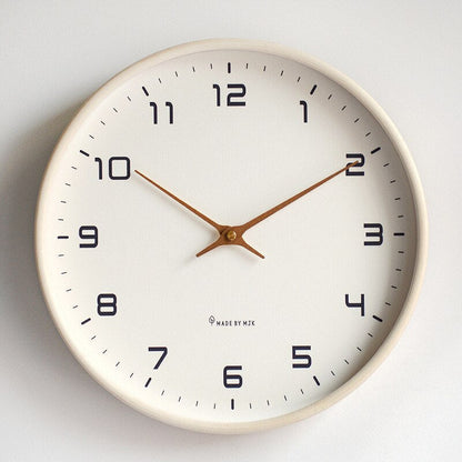 LumeTime | Wall Clock – Refined Nordic Style with Reliable Quartz