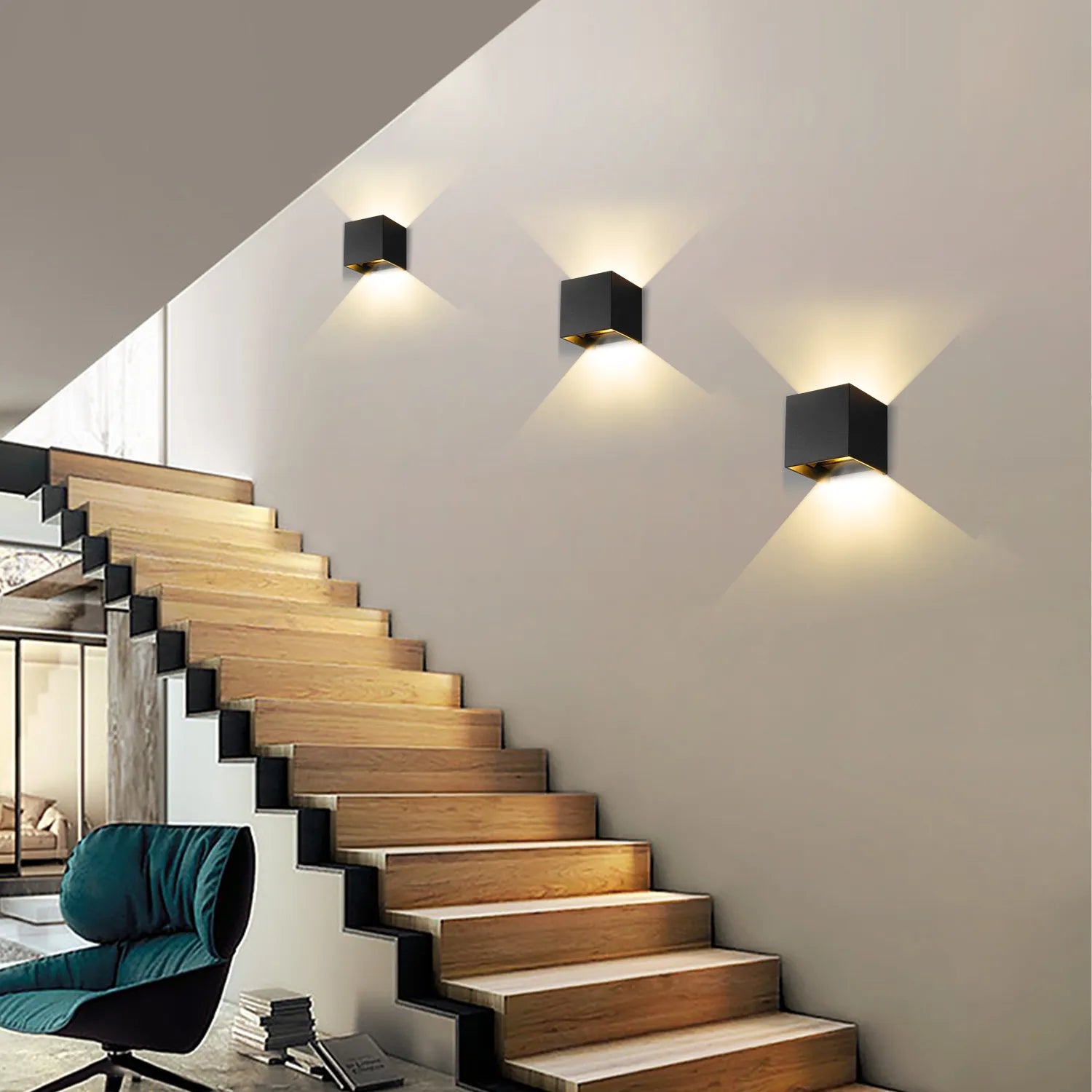 LumiSense | LED Wall Light – Motion Sensor & Warm Ambient Glow