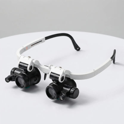 Zoomvex - LED-Lit Head-Worn Magnifying Eyewear Decoluxe.co.uk