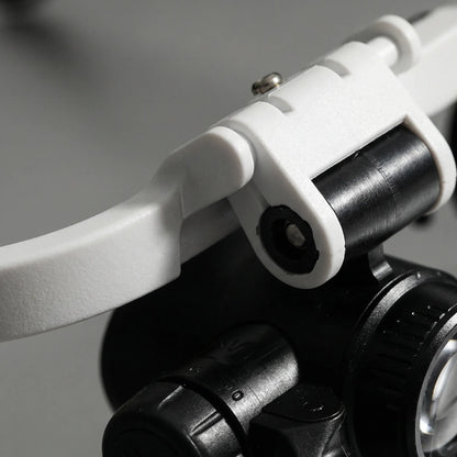 Zoomvex - LED-Lit Head-Worn Magnifying Eyewear Decoluxe.co.uk