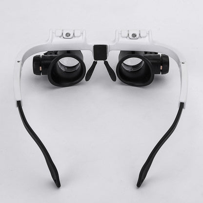 Zoomvex - LED-Lit Head-Worn Magnifying Eyewear Decoluxe.co.uk