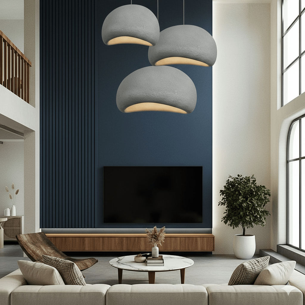 LumiVetra | Pendant Ceiling Light – Dimmable Glass Elegance