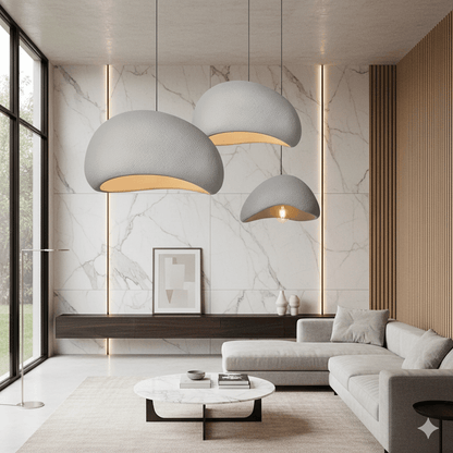 LumiVetra | Pendant Ceiling Light – Dimmable Glass Elegance