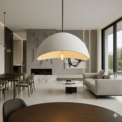 LumiVetra | Pendant Ceiling Light – Dimmable Glass Elegance