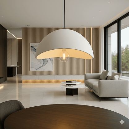 LumiVetra | Pendant Ceiling Light – Dimmable Glass Elegance