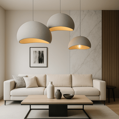 LumiVetra | Pendant Ceiling Light – Dimmable Glass Elegance