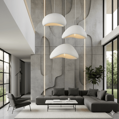 LumiVetra | Pendant Ceiling Light – Dimmable Glass Elegance
