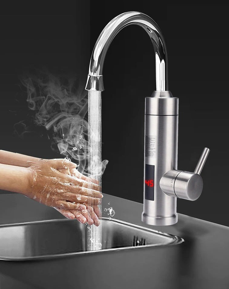 AquaSense | Kitchen Tap – Touchless Sensor for Hygiene & Convenience 11.8 in x 7.9 in x 2.0 in (30 cm x 20 cm x 5 cm) Kitchen Sink Faucets Decoluxe.co.uk