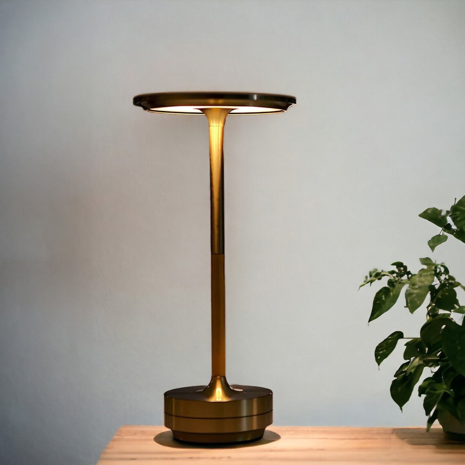 LumiAura | Cordless Table Lamp – Rechargeable Elegance with Dimmable Light