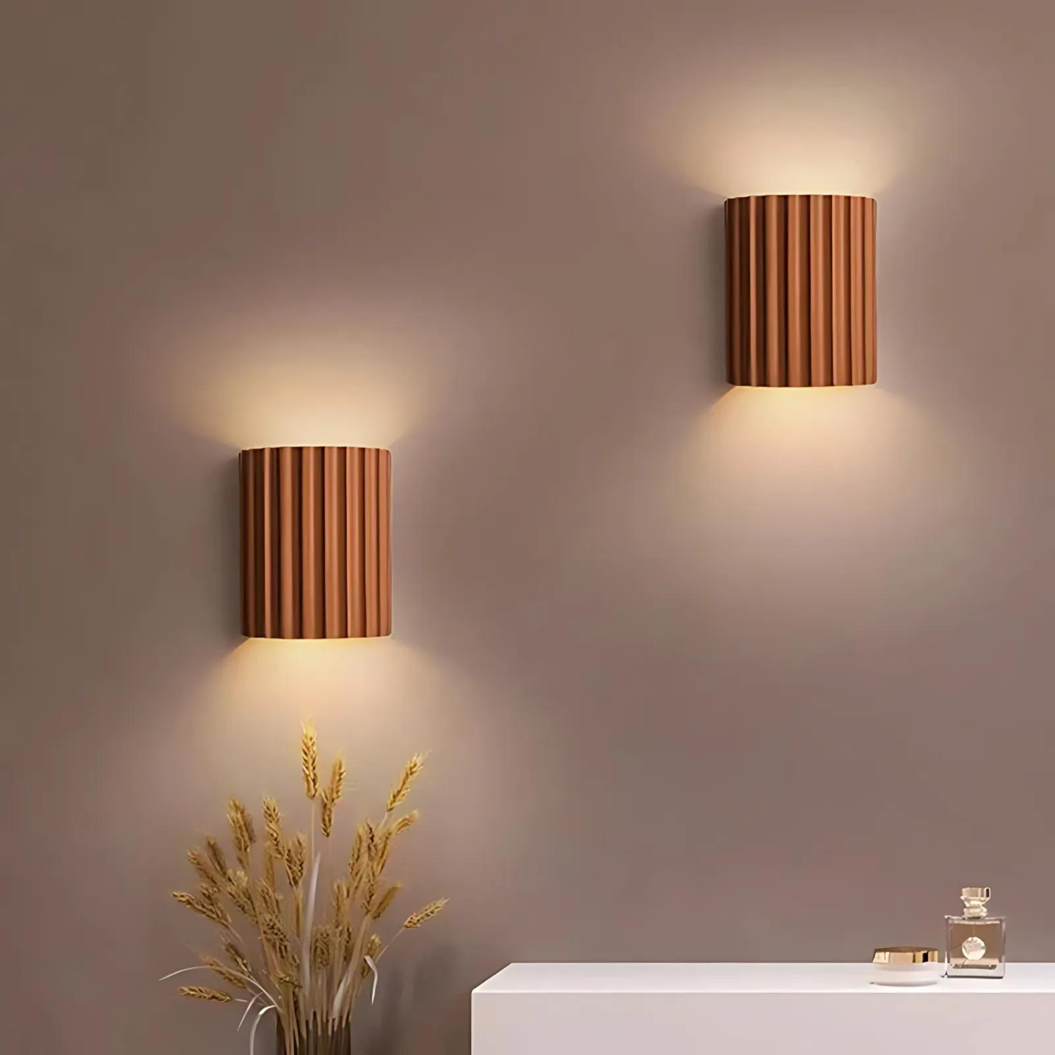 AuraLine | Wall Lamp – Unique Wave Shape for Warm Interior Ambience Wall Light Fixtures Decoluxe.co.uk