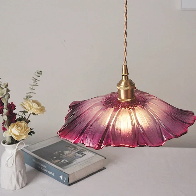 BloomGlow | Floral Ceiling Lamp – Nature-Inspired Design & Soft Light Ceiling Light Fixtures Decoluxe.co.uk