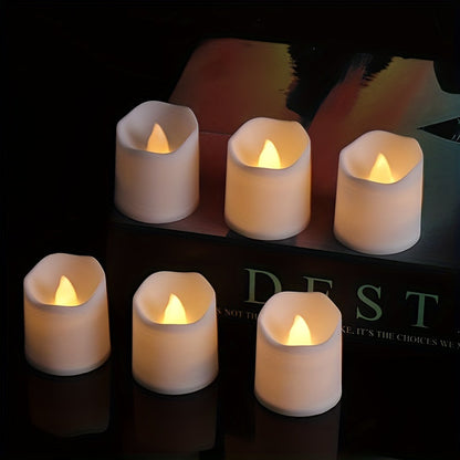 CandleLume | Flameless LED Tea Lights – Safe & Elegant Candle Glow Decoluxe.co.uk