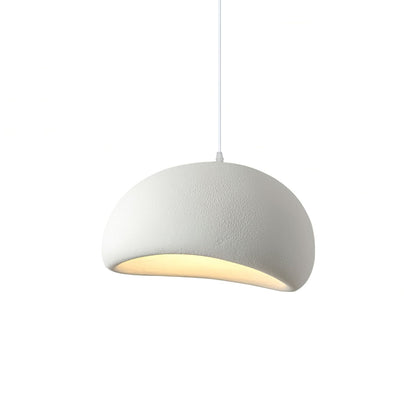 CloudLoom | Pendant Light – Dreamy Cloud-Inspired Ambiance Diameter 15.7 in x 9 in (40 x 23 cm) White & White Hanging Wire Decoluxe.co.uk