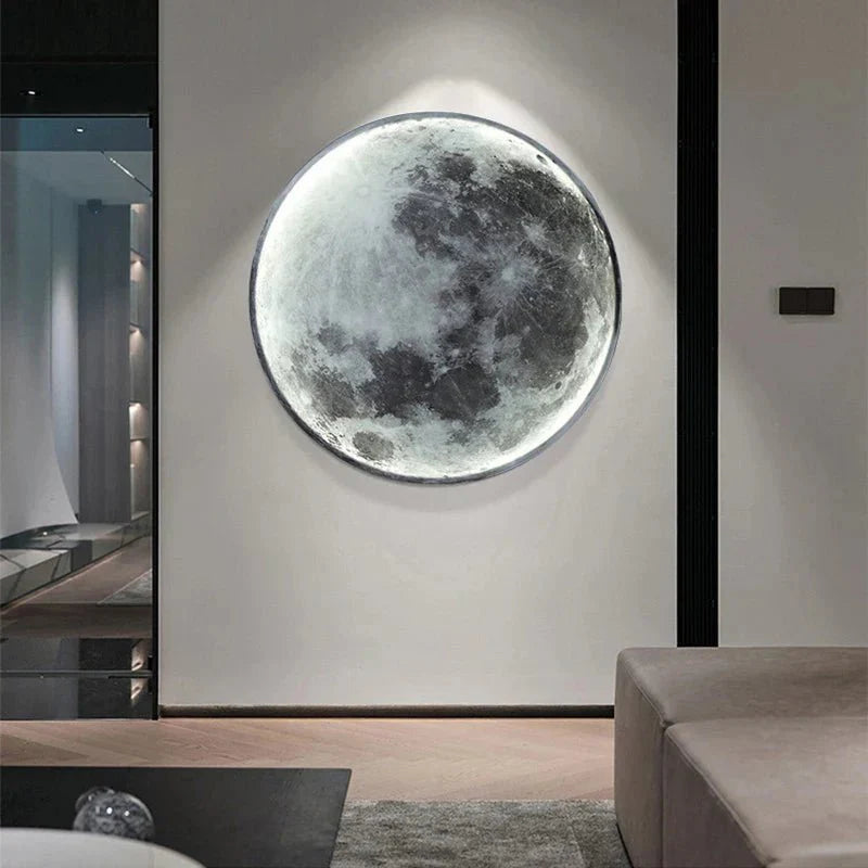 LunaGlow | LED Moon Lamp – Soothing Light for Serene Spaces