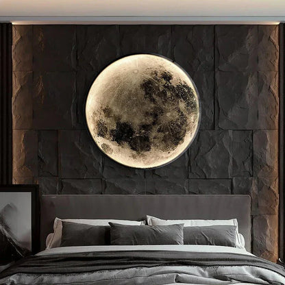 LunaGlow | LED Moon Lamp – Soothing Light for Serene Spaces