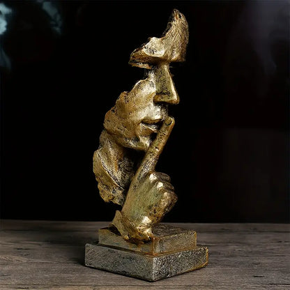 EchoArt | Abstract Statue – Retro Elegance & Unique Design Decoluxe.co.uk