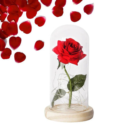 EternalBloom | Preserved Rose – Warm LED Glow Decoluxe.co.uk