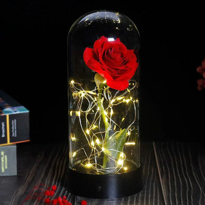 EternalBloom | Preserved Rose – Warm LED Glow Decoluxe.co.uk