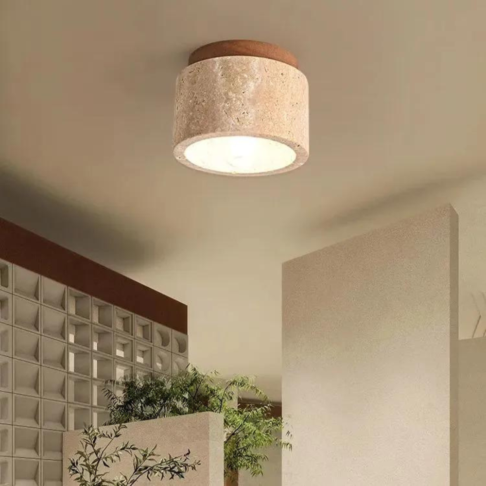 GlowHaven | Ceiling Light – Japandi & Boho Lighting Accent Ceiling Light Fixtures Decoluxe.co.uk