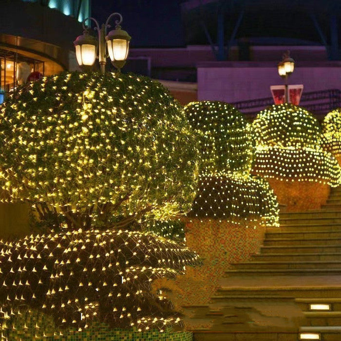GlowNet | Outdoor LED Net – Easy Installation & Energy Saving Light Ropes & Strings Decoluxe.co.uk