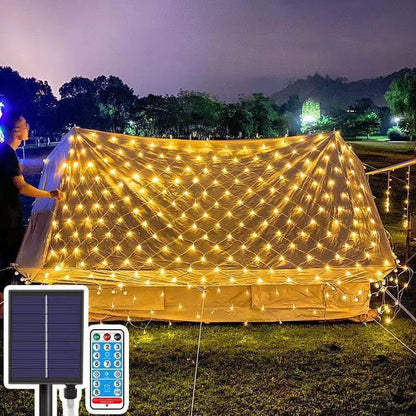 GlowNet | Outdoor LED Net – Easy Installation & Energy Saving Light Ropes & Strings Decoluxe.co.uk