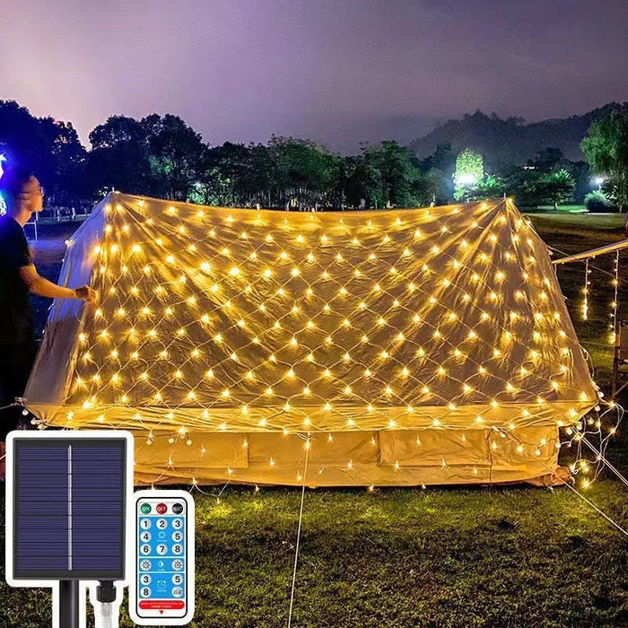 GlowNet | Outdoor LED Net – Easy Installation & Energy Saving Light Ropes & Strings Decoluxe.co.uk