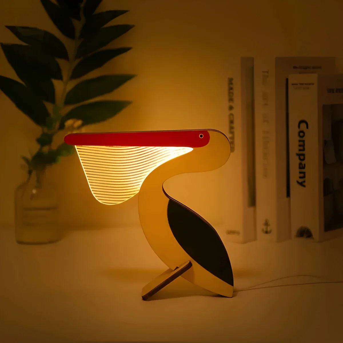 GlowTales | Table Lamp – Enchanting Night Light for Kids’ Bedrooms Pelican Decoluxe.co.uk