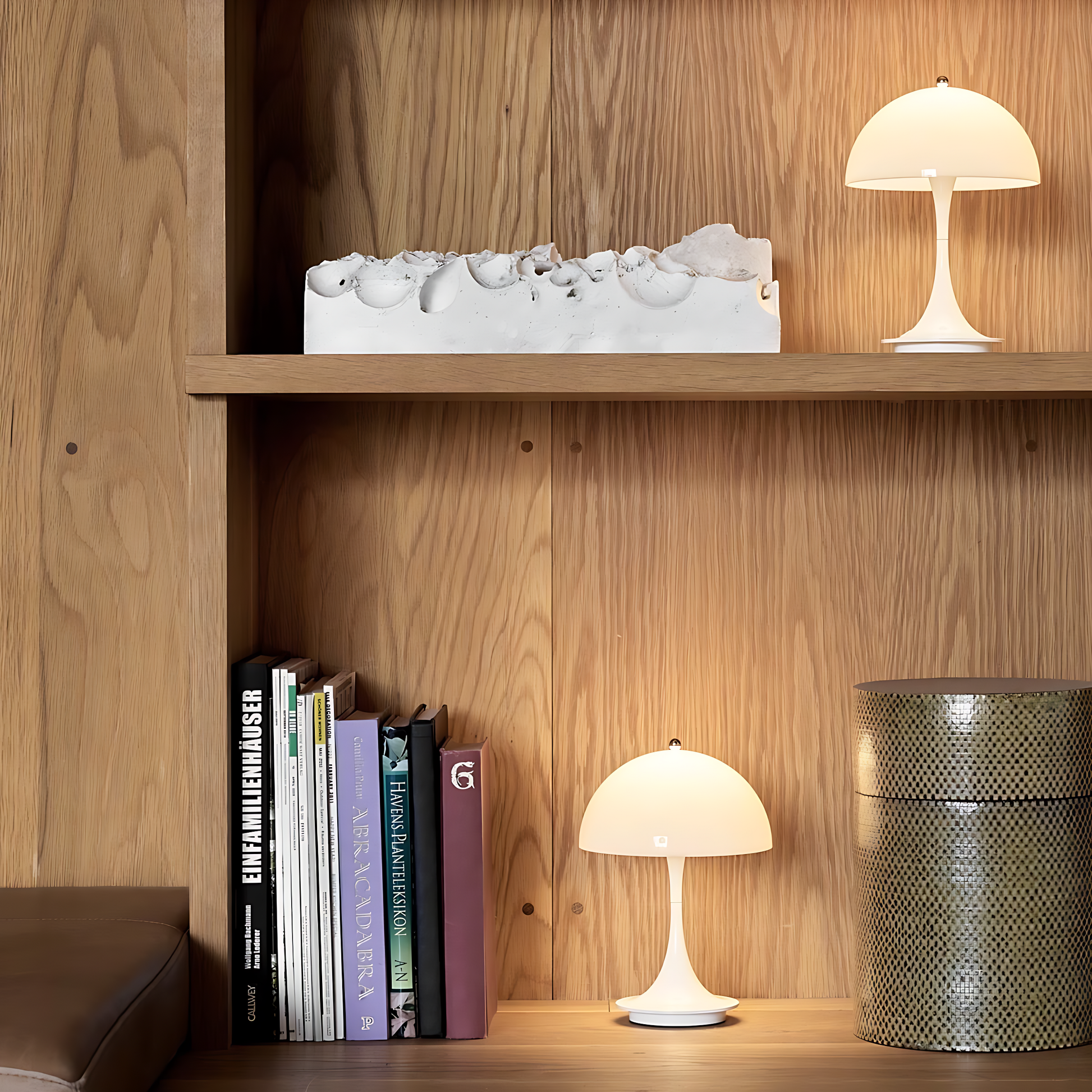 LumaMush | Wireless Mushroom Lamp – Warm Scandinavian Glow Decoluxe.co.uk