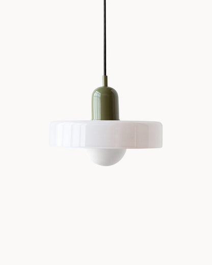 LumeaGlow | Pendant Light – Adjustable Suspension for Dining & Living Dark Green-White Decoluxe.co.uk