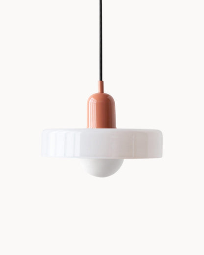 LumeaGlow | Pendant Light – Adjustable Suspension for Dining & Living Pink-White Decoluxe.co.uk