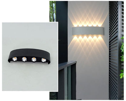 LumeGuard | LED Outdoor Wall Light – Weatherproof Modern Security Decoluxe.co.uk