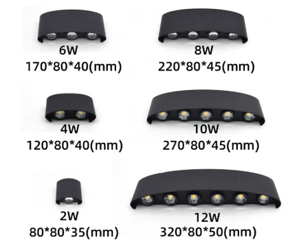 LumeGuard | LED Outdoor Wall Light – Weatherproof Modern Security Decoluxe.co.uk