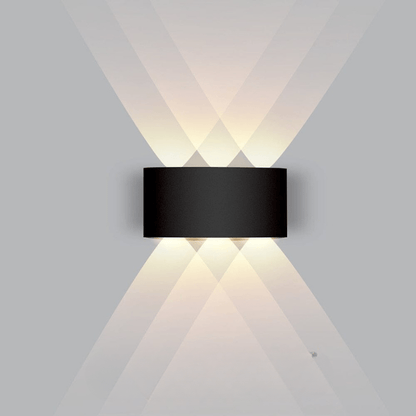 LumeGuard | LED Outdoor Wall Light – Weatherproof Modern Security Black 6W Decoluxe.co.uk