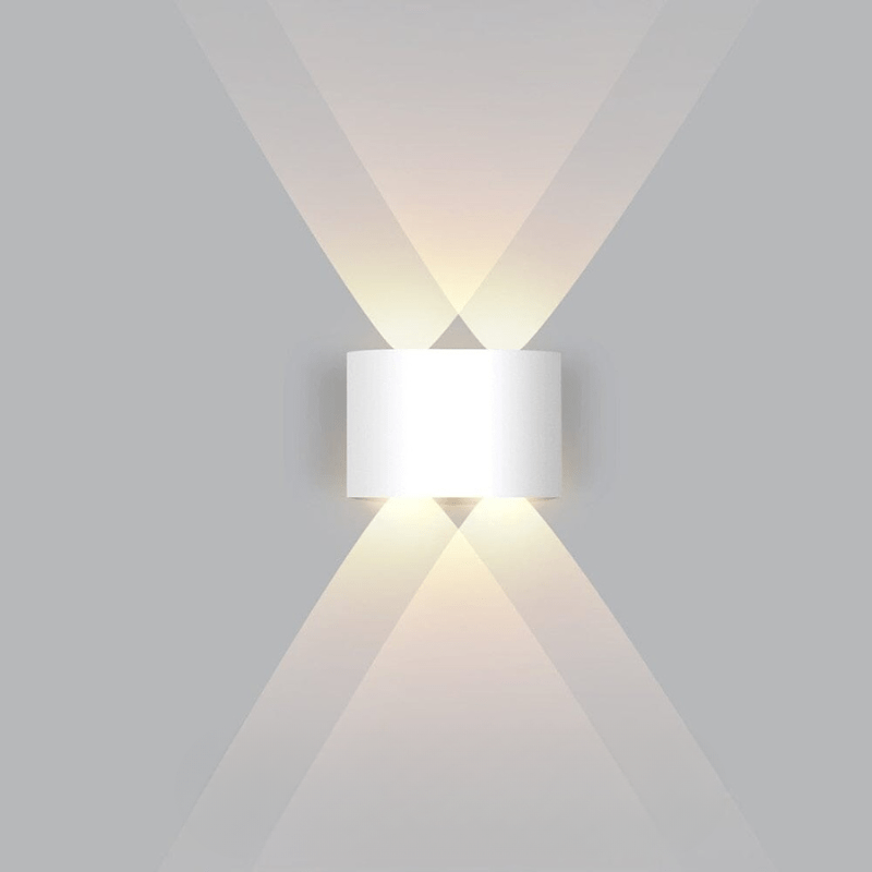 LumeGuard | LED Outdoor Wall Light – Weatherproof Modern Security White 4W Decoluxe.co.uk