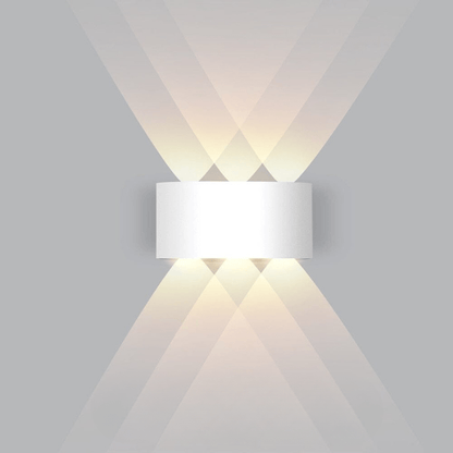 LumeGuard | LED Outdoor Wall Light – Weatherproof Modern Security White 6W Decoluxe.co.uk